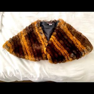 Faux Fur Shrug / Shaw